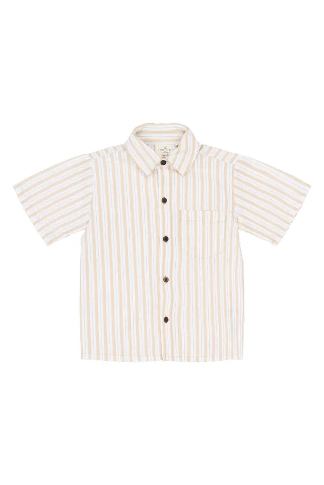 Smitty Skjorte Humus Striped 104
