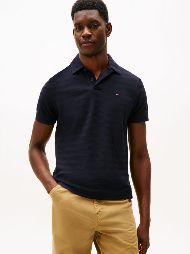 Ss Herringbone Reg Polo