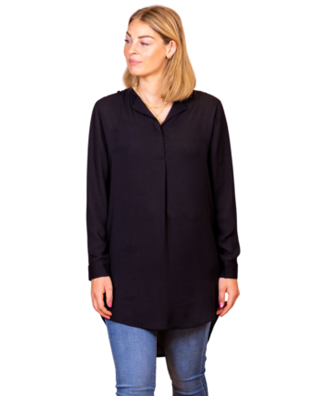 Steenholt Clara Dame Kjole Jet Black