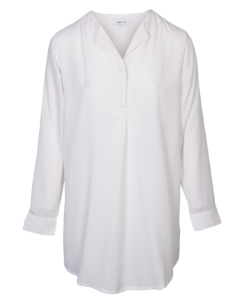 Steenholt Clara Dame Kjole Plus Size Bright White 54