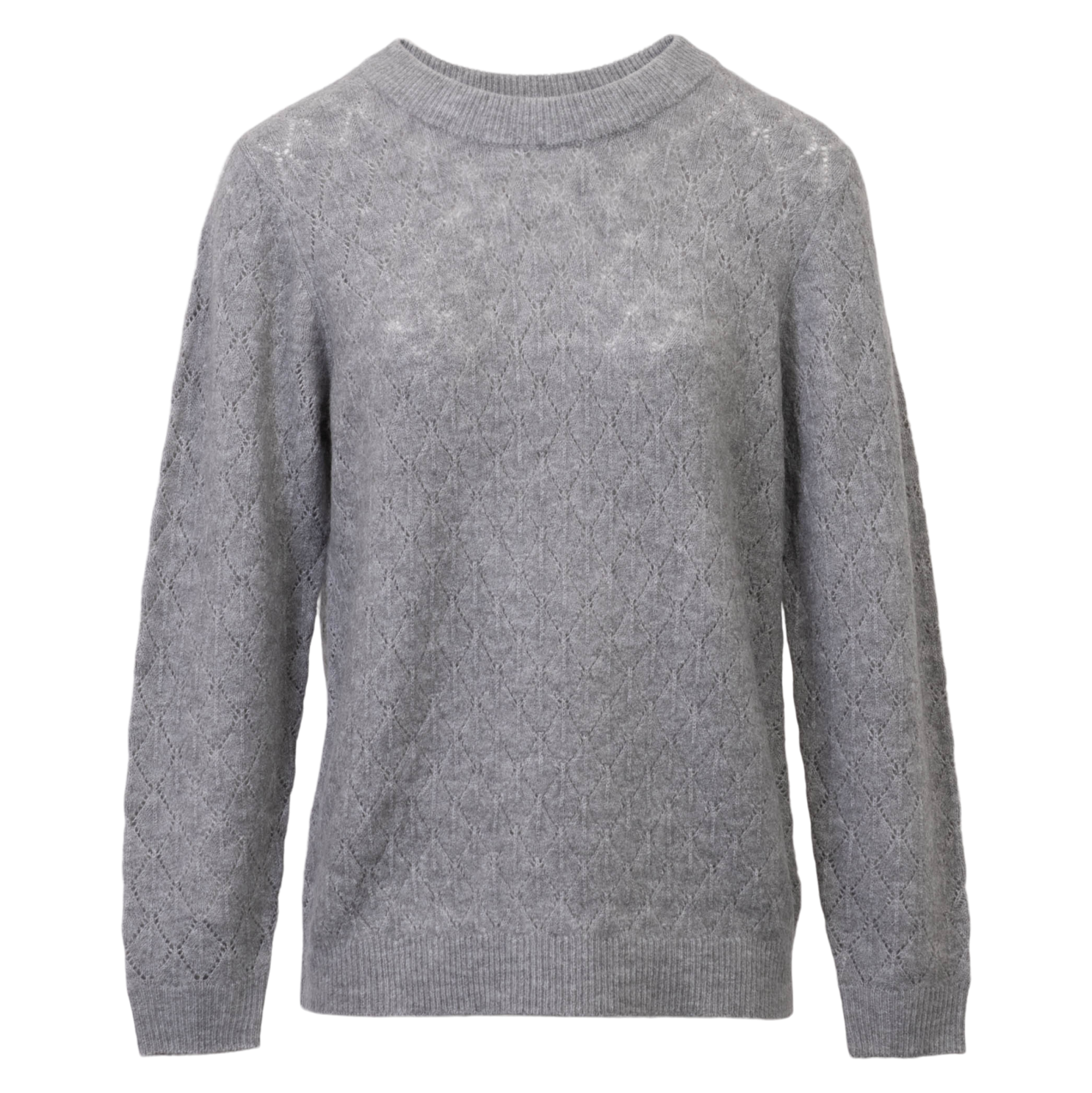Steenholt Gora Dame Striktrøje Grey