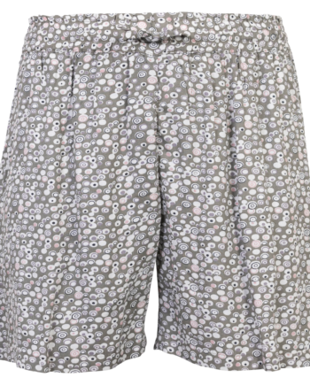 Steenholt Sofia Dame Shorts Plus Size Aop Lavender Gray 52