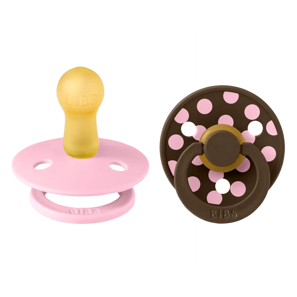 Studio Colour 2pk Polka Latex Str2 Baby Pink Mocha