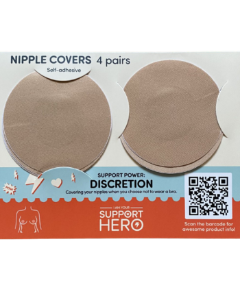 Support Hero Nipple Covers Dame Bh Beige Onesize