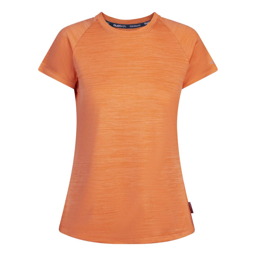 -shirt Til Dame Trespass Vickland Tp75 Orange  Xs Tilbage