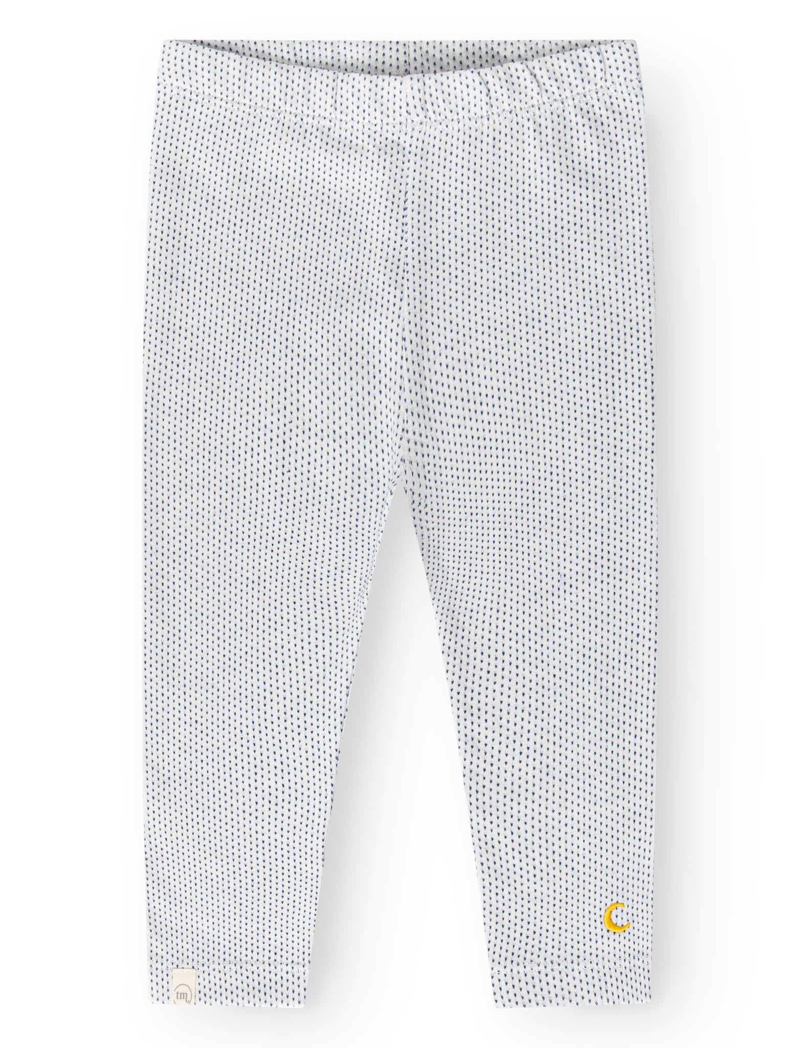 That Apos   Mine Berthram Leggings Tiny Dots Navy 50cm 0m