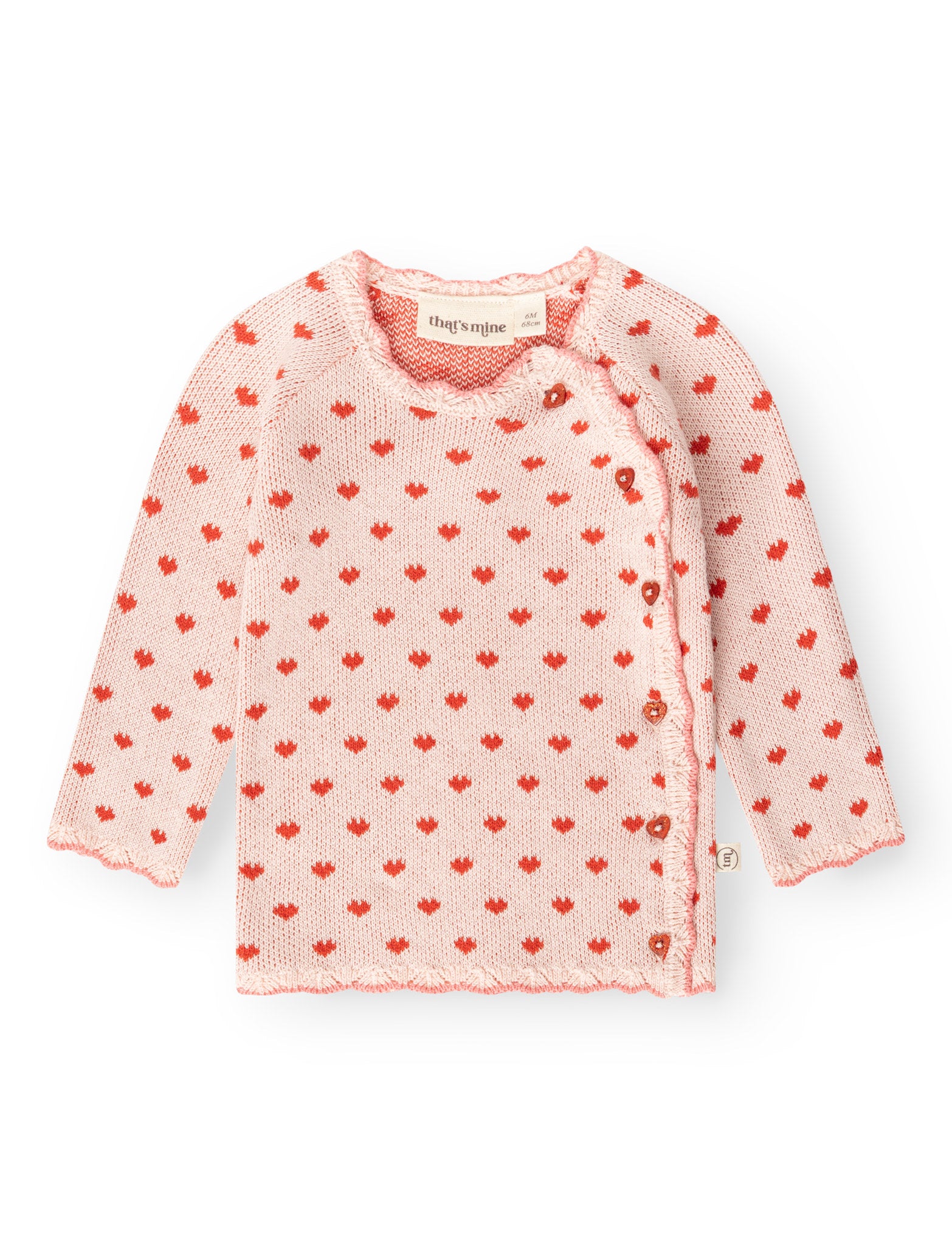 That Apos   Mine Idamarie Cardigan Lotus 50cm 0m