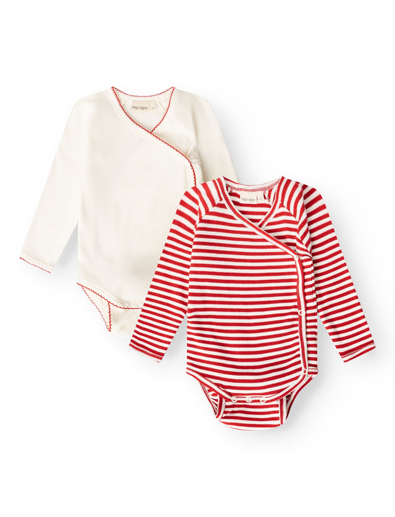 That Apos   Mine Juma Slå-om Bodystocking  -pak Red Stripe 50cm 0m