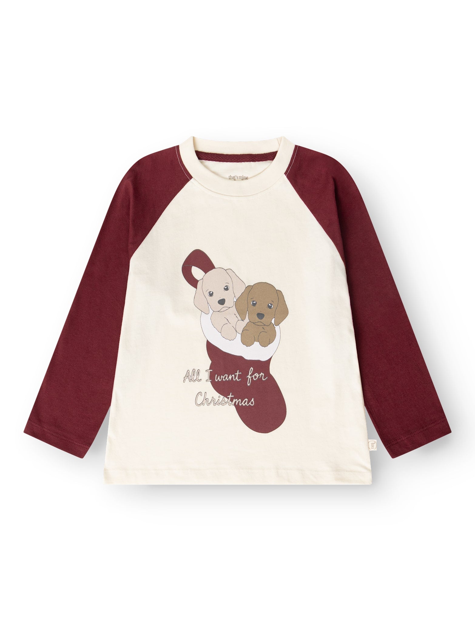 That Apos   Mine Safi  -shirt Holiday Puppy 80cm 12m