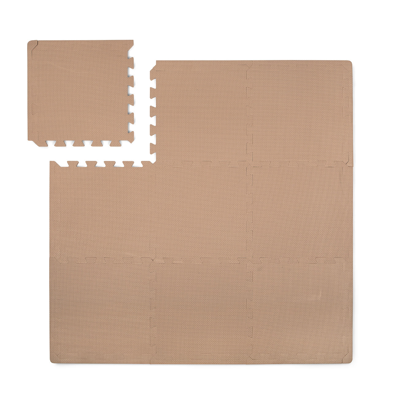 That Apos   Mine Skumgulv Kvadratisk Light Brown