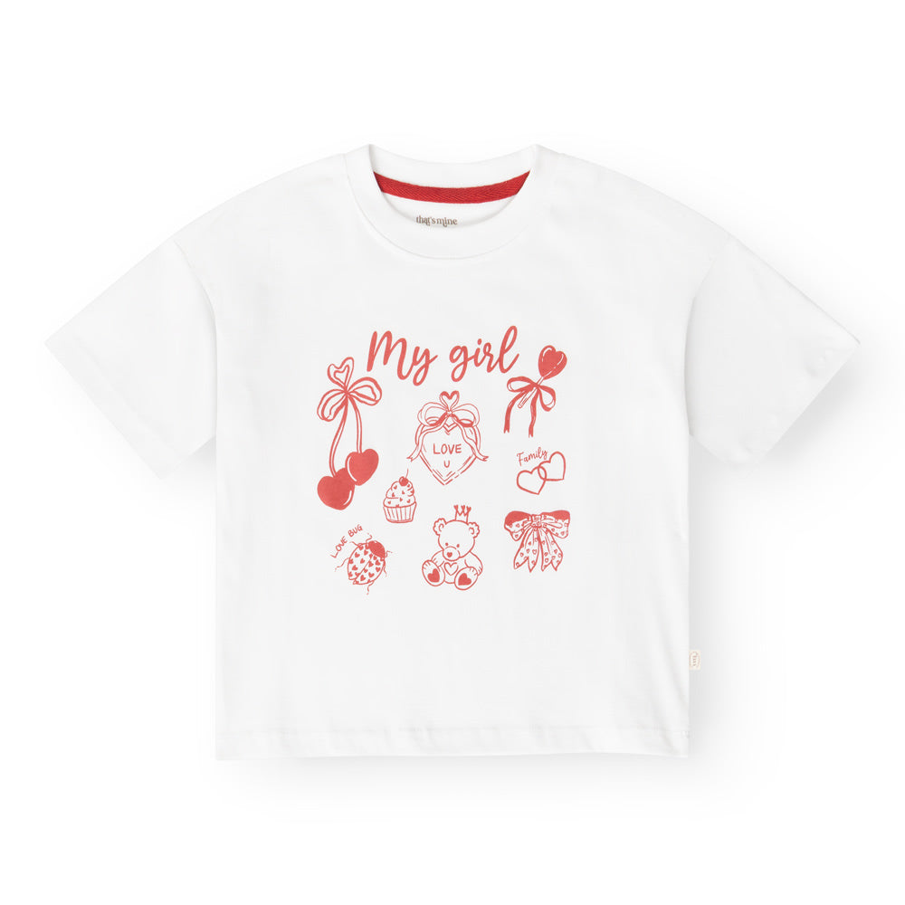 That Apos   Mine Vilde Oversized  -shirt My Girl 80cm 12m