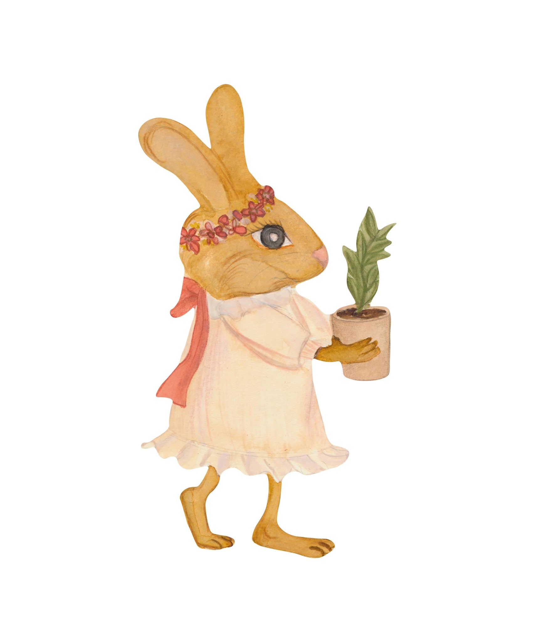 That Apos   Mine Wallsticker Blomsterpigen Lilli Multi