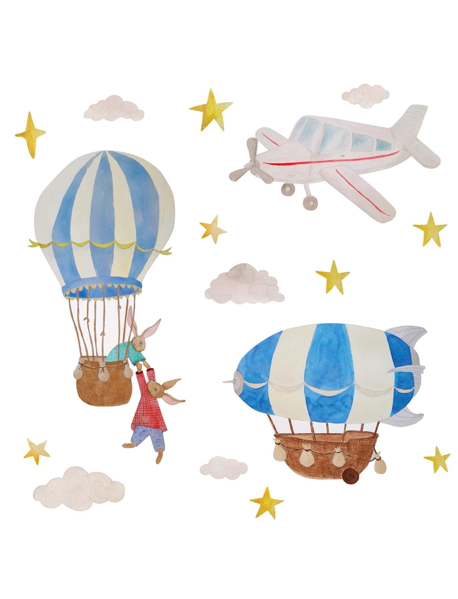 That Apos   Mine Wallsticker Flyvende Eventyr Multi