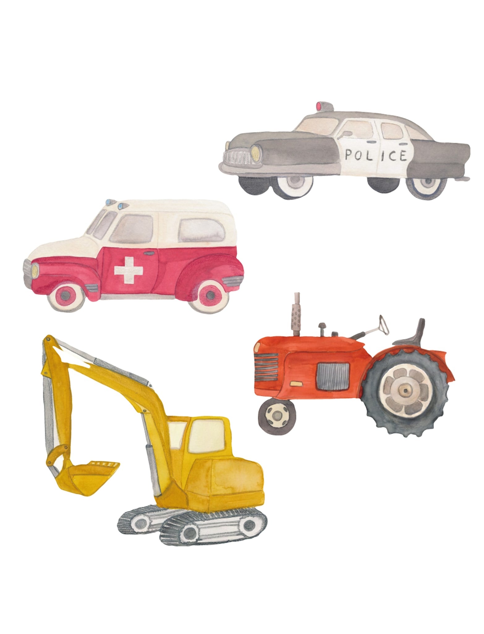 That Apos   Mine Wallsticker Helte På Hjul Multi