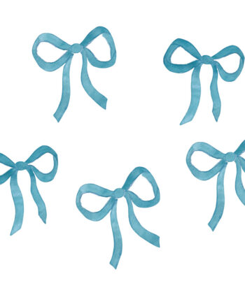 That Apos   Mine Wallsticker Sløjfer  -pak Blue