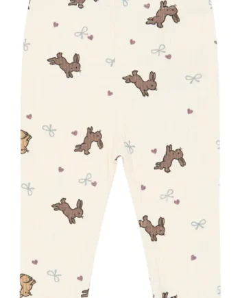 The New Siblings Venna Rib Leggings Gardenia 68