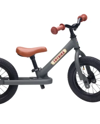 Tribike Løbecykel    Hjulet Antracit Grå