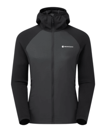 Trøje Dame Montane   Sirocco Lite Hoodie Sort