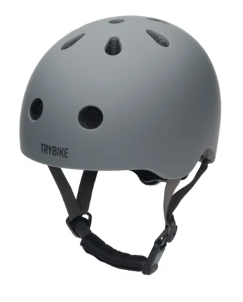 Trybike Cykelhjelm Med Retrolook Antracitgrå Xs