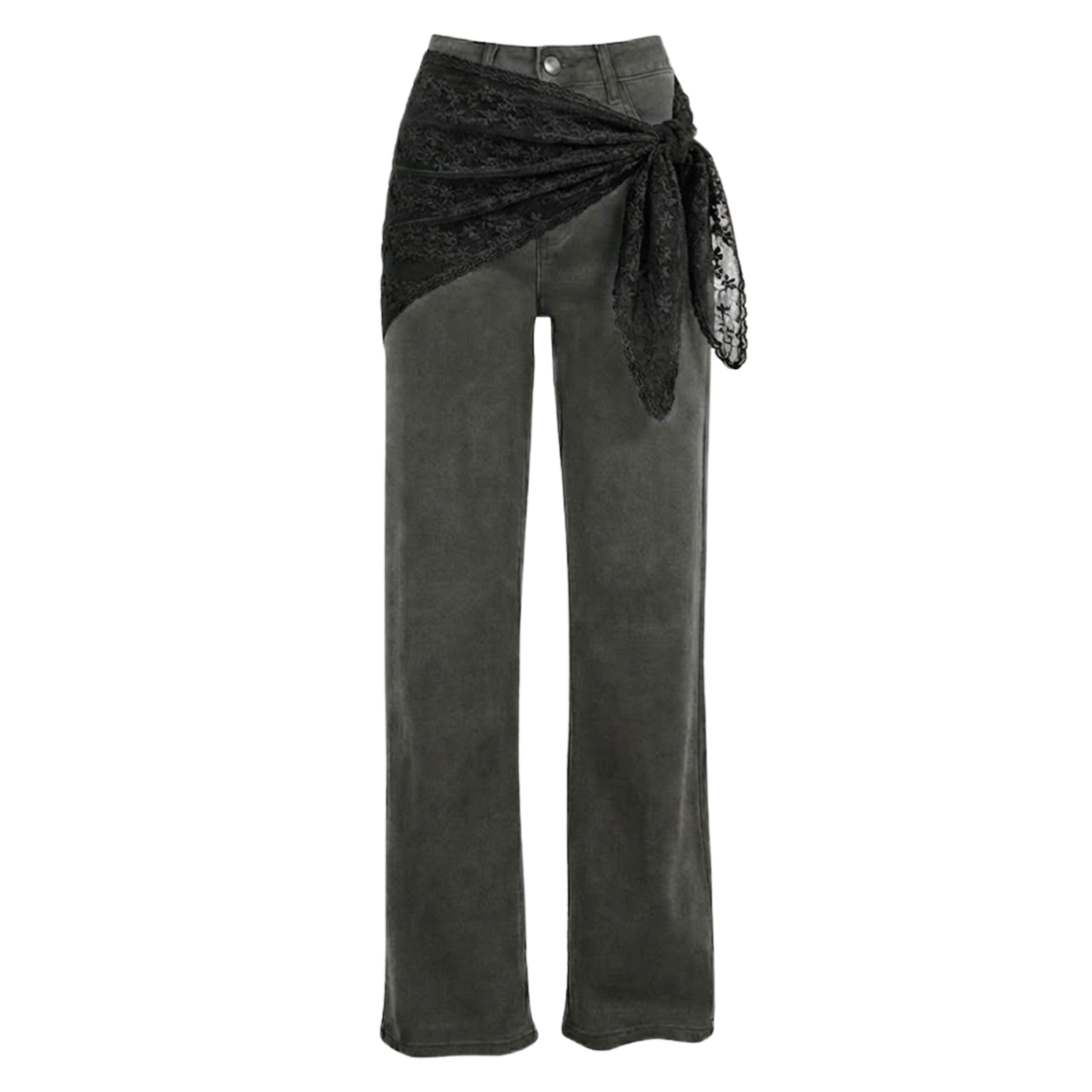 Vanting Dame Tørklæde Black Onesize