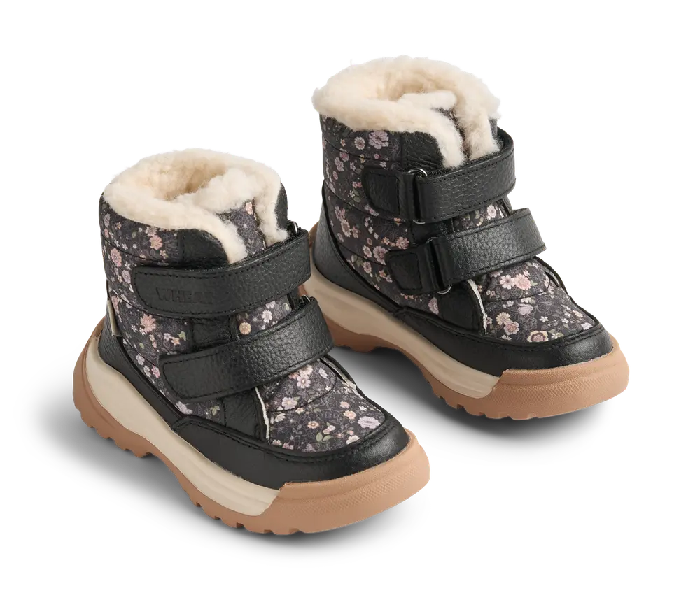 Wheat Millas Vinterstøvle Tex Black 27