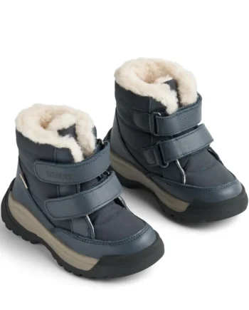 Wheat Millas Vinterstøvle Tex Navy 26