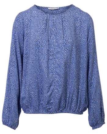 Zbyz Dame Bluse Plus Size Blue 54 56