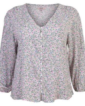Zbyz Dame Skjorte Plus Size Pink 42 44