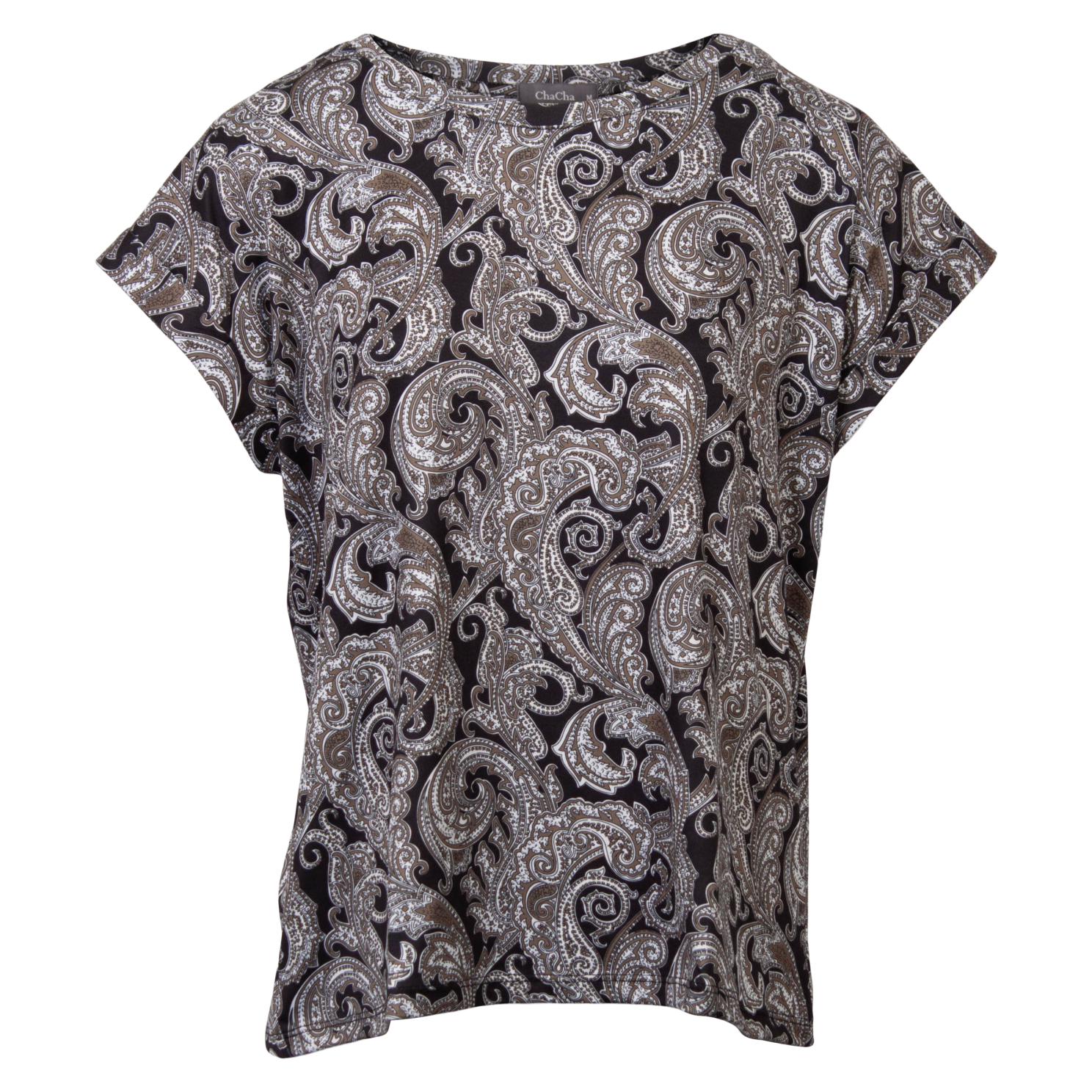 Zbyz Dame -shirt Plus Size Print 50 52