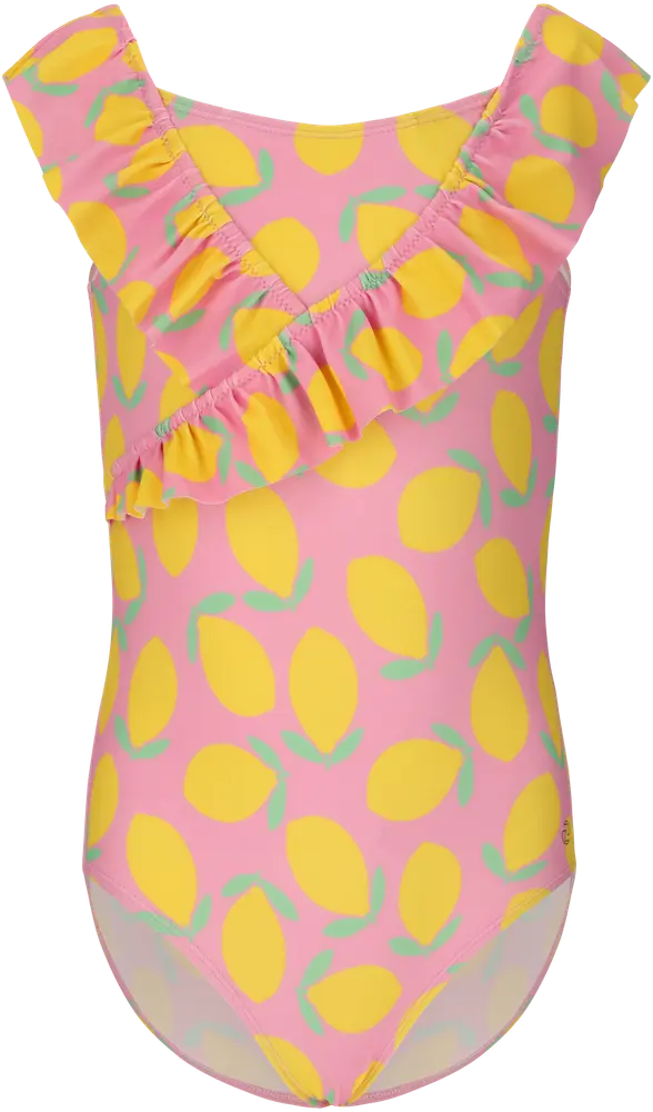 Zig Zag Tropical Badedragt Lemon 104