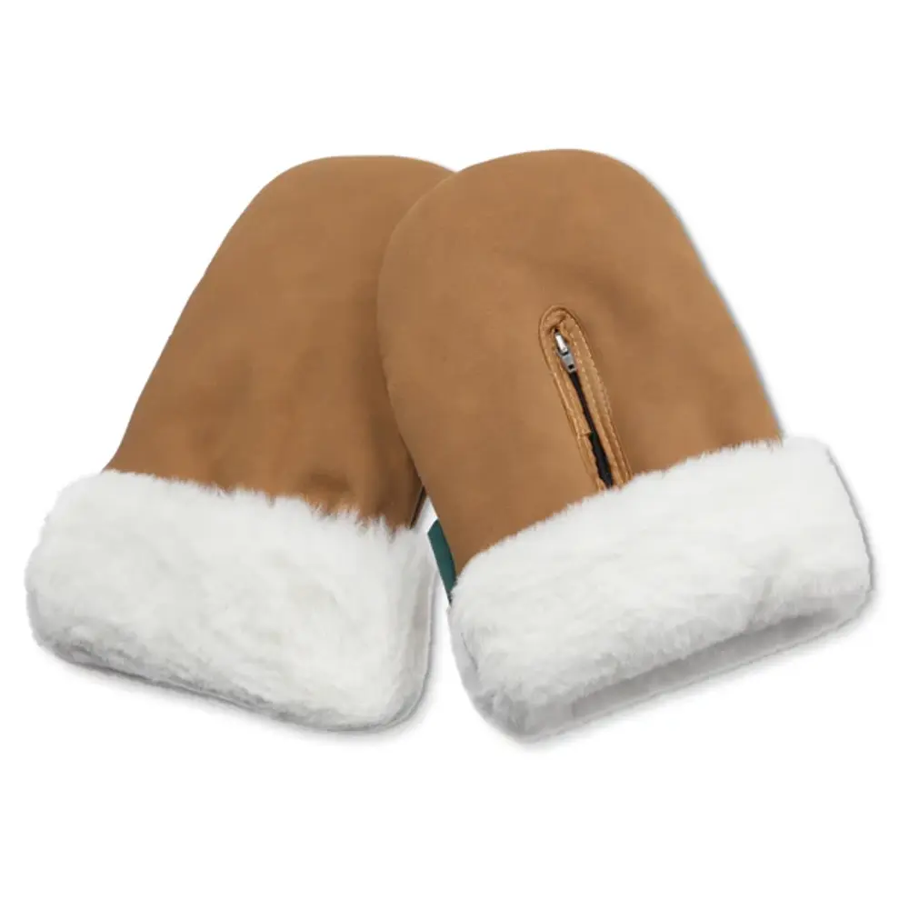 østerbro Handsken Mini Brown Faux Suede