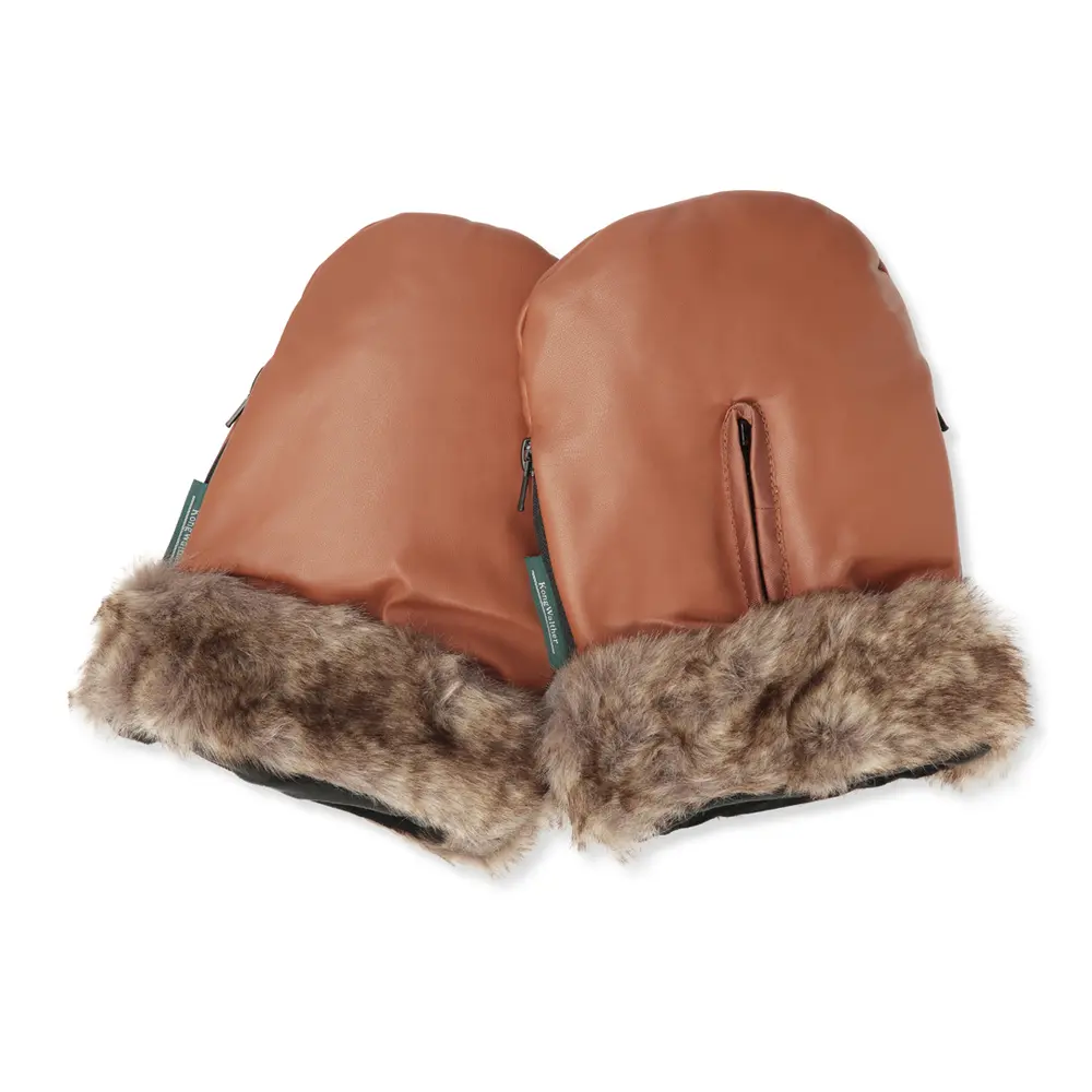 østerbro Handsker Toffee Fur