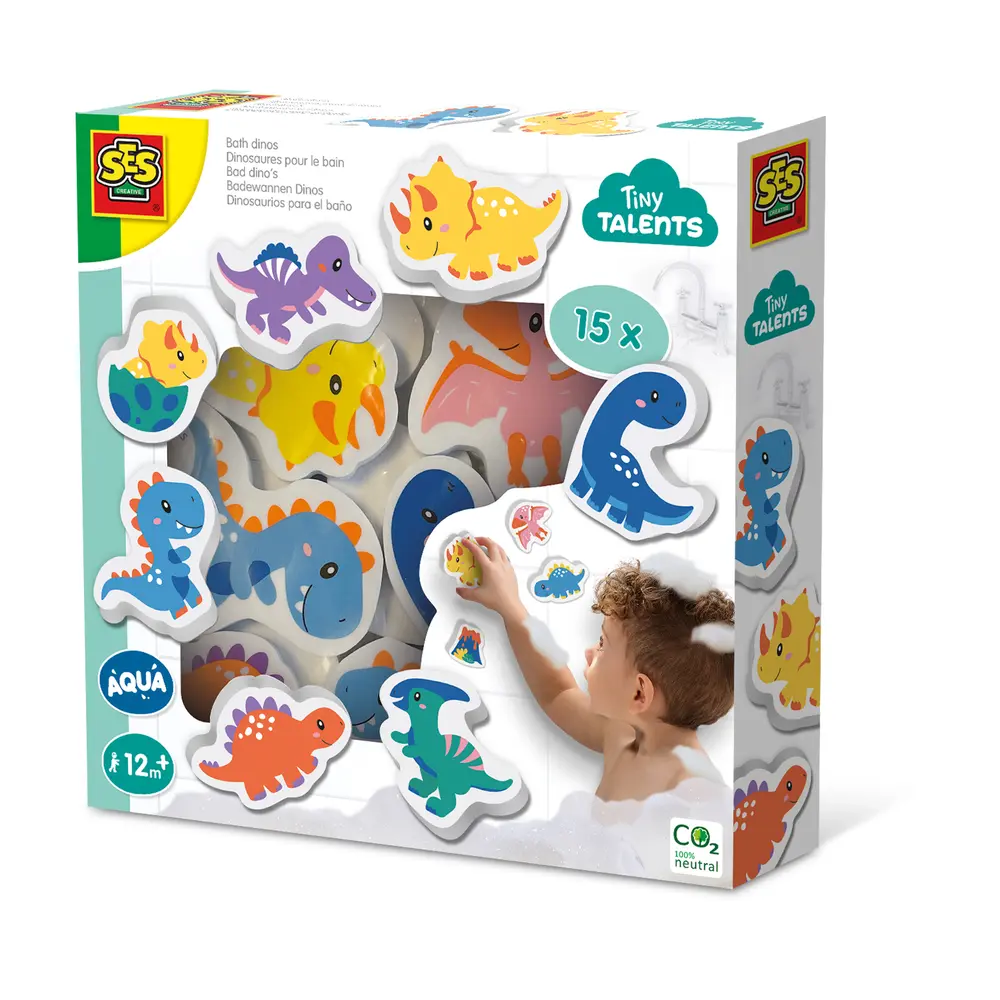 Badefigurer   Skum Dinoer