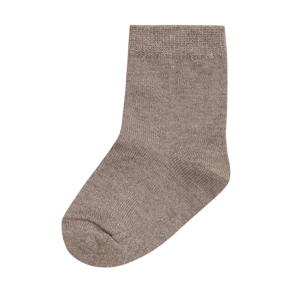 Bekids Glimmer Ankelstrømpe Mocha Meringue 27 30