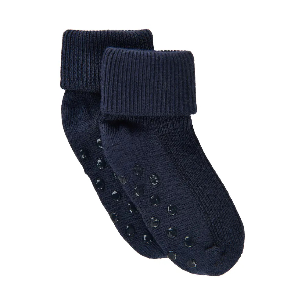 Bekids Ribbede Strømper Dark Navy 19 22