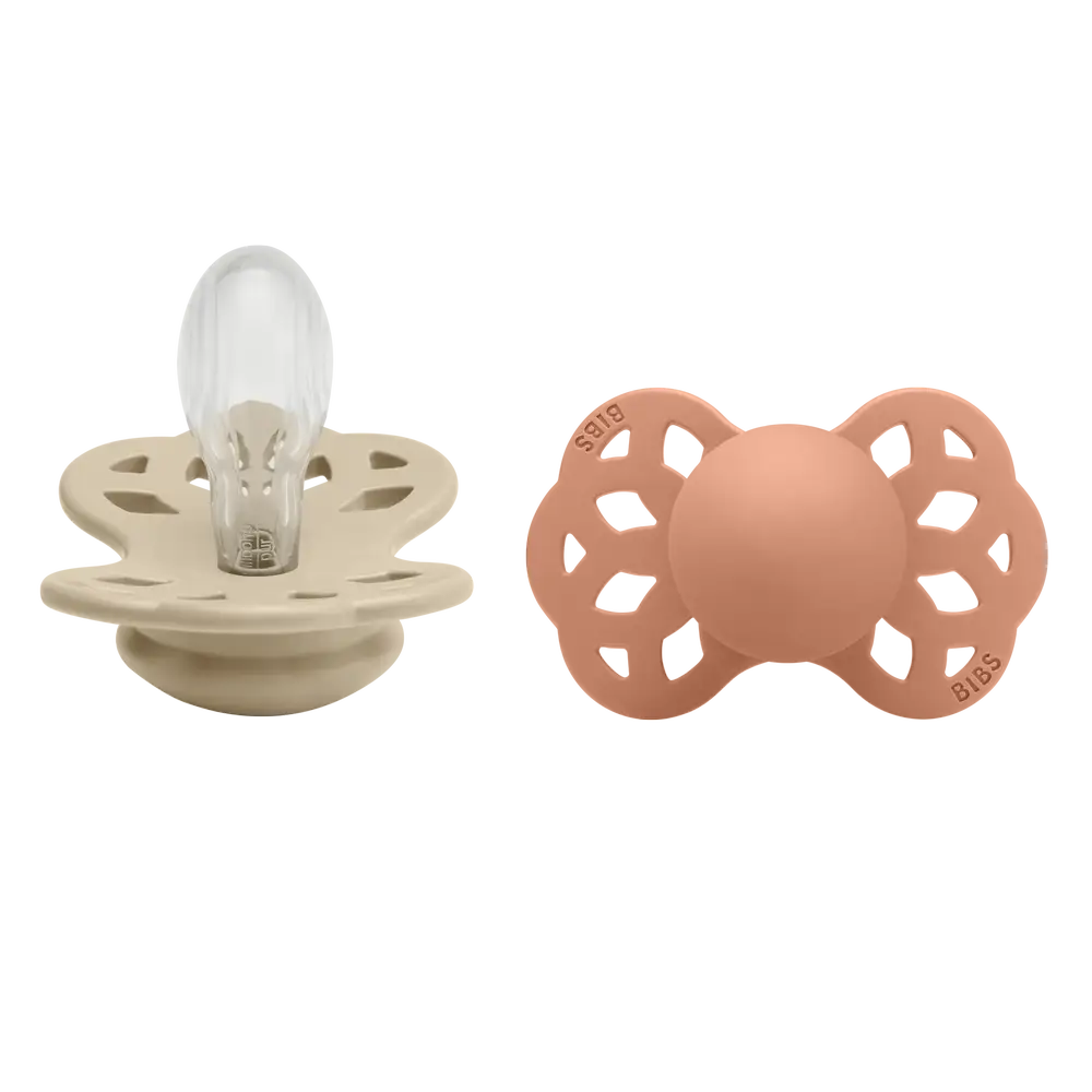 Bibs Infinity Silikone Str Vanilla Peach