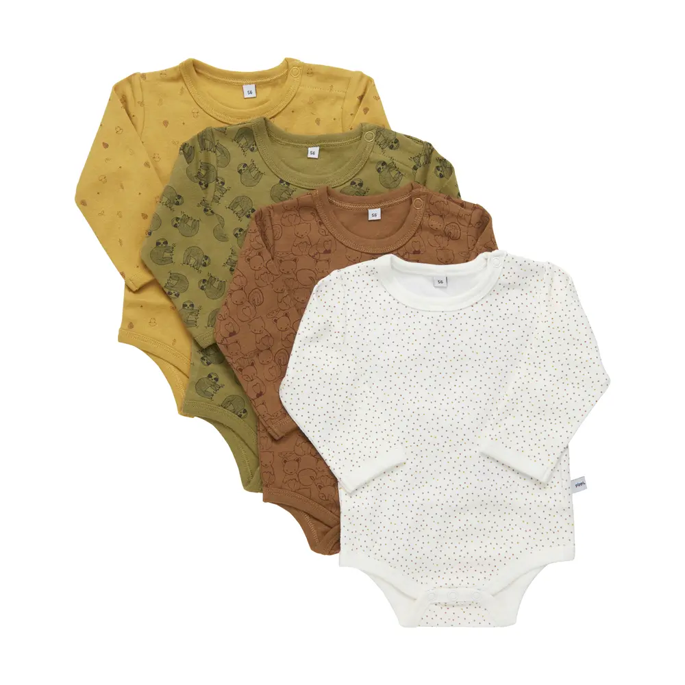 Body Langærmet Med Print  -pak 384 50