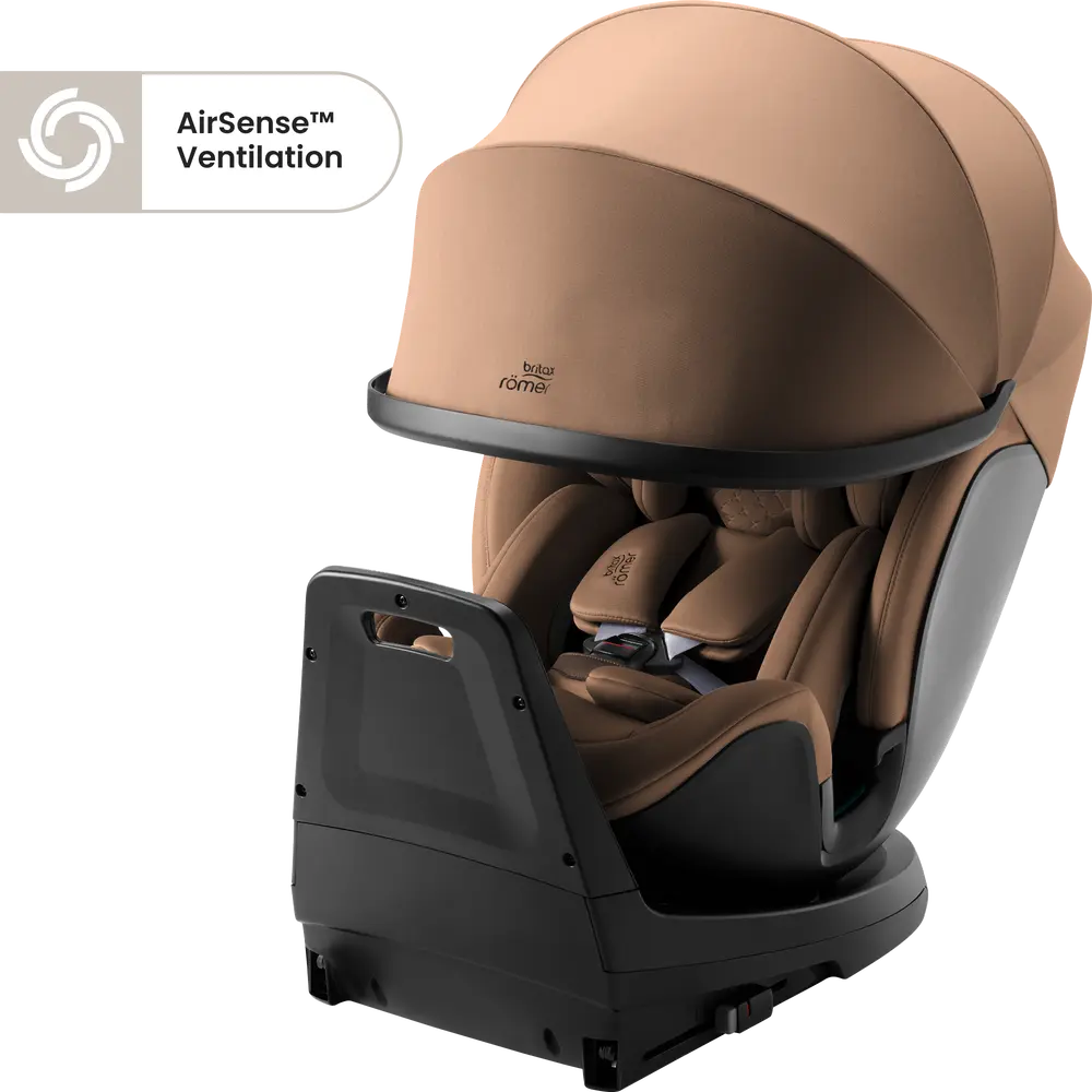 Britax Römer Swivel-grow Max Air Autostol Lux Warm Caramel