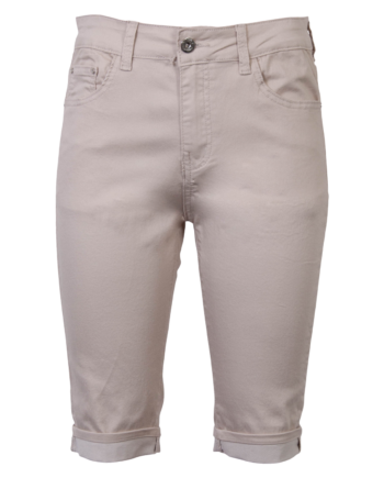 Bs Jeans Dame Shorts Beige 42