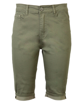 Bs Jeans Dame Shorts Khaki 36