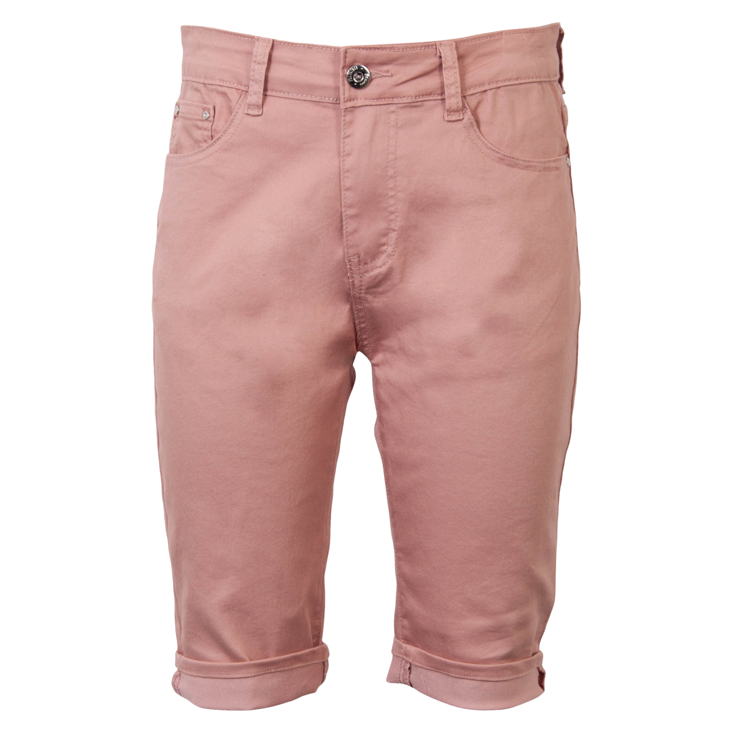 Bs Jeans Dame Shorts Rosa 38