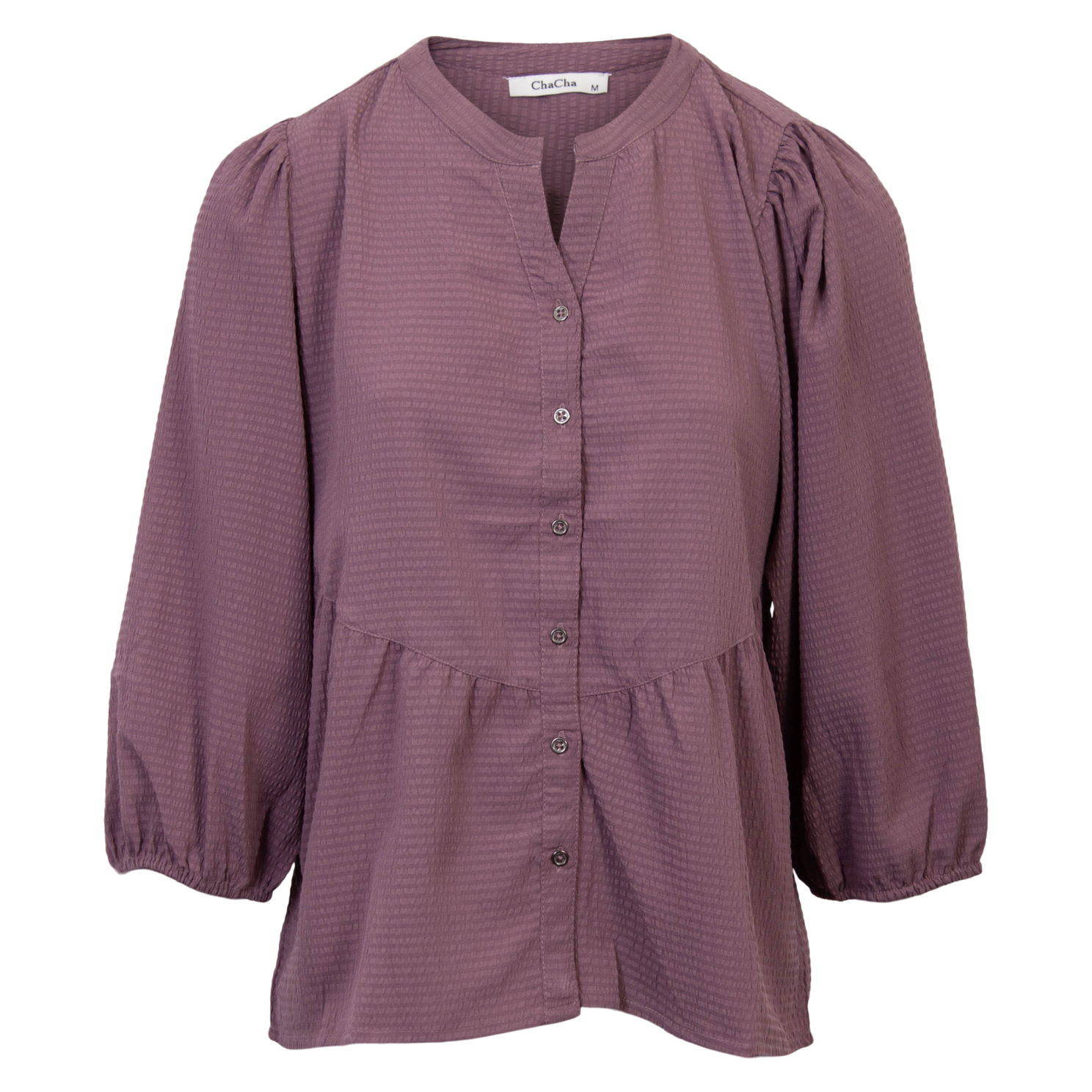 Chacha Dame Bluse Plum