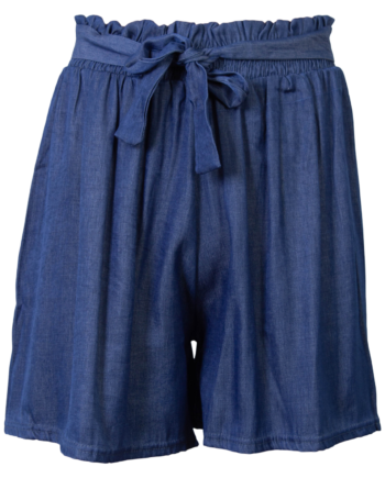 Fashion Dame Shorts Dark Blue Denim