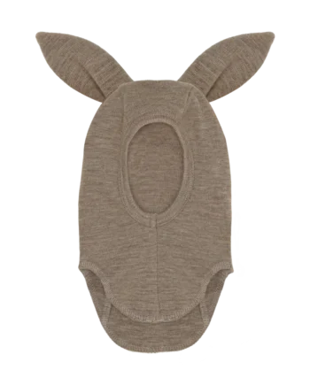 Huttelihut Uld Rib Elefanthue    øre Savannah Melange 50