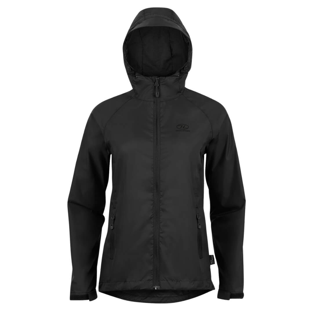 Jakke Dame Highlander Stow Go V2 Vandtæt Sort
