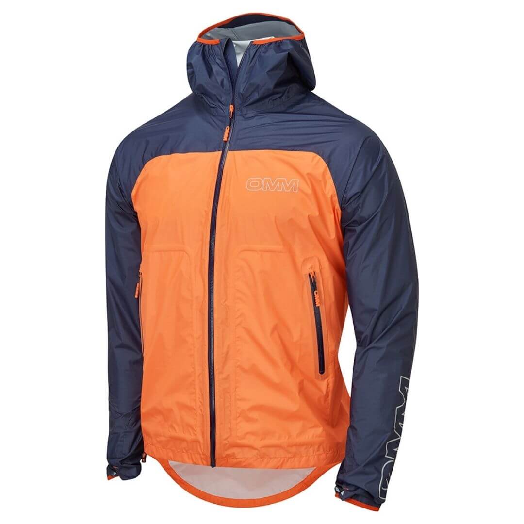 Jakke Til Mænd Omm Halo 130 Gram Orange Blå