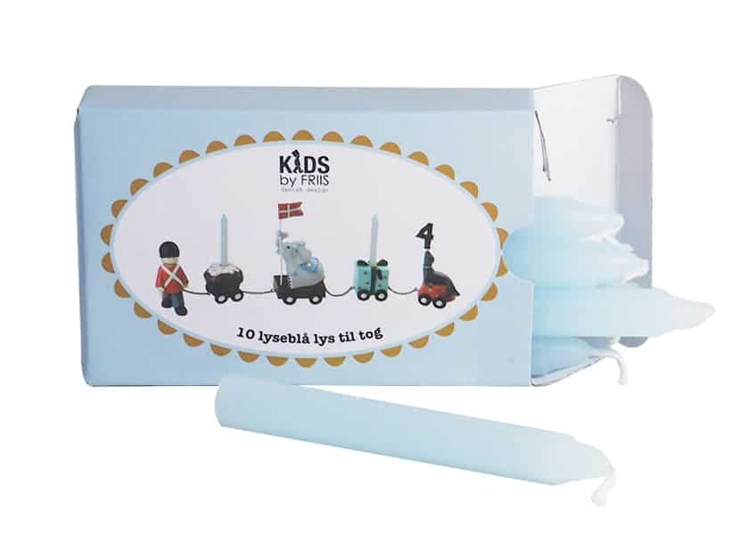 Kids By Friis Fødselsdagslys Lyseblå