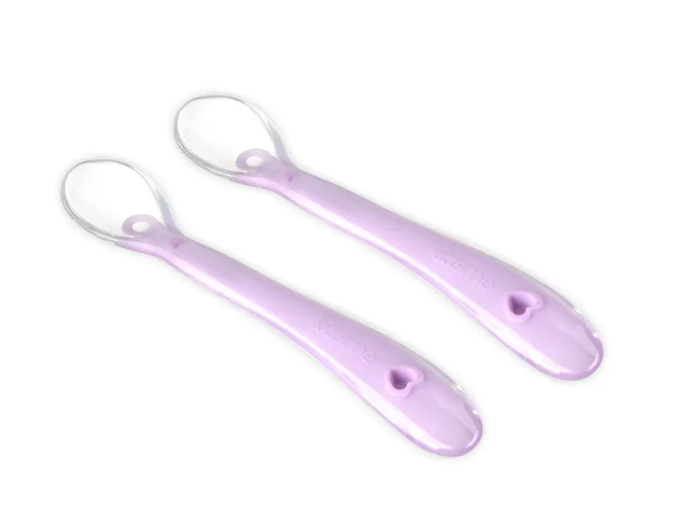 Kidsme Silicone Spoon  -pak Lavendel