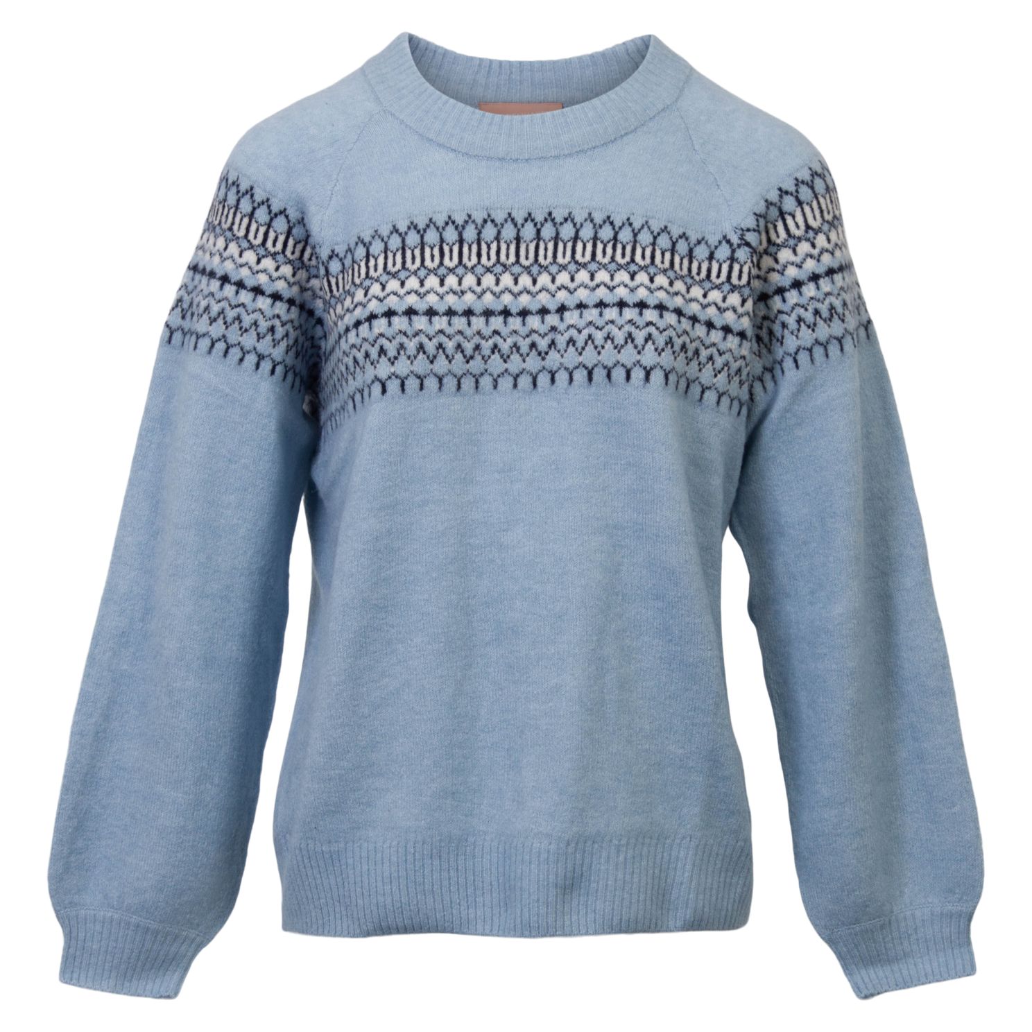 Kopenhaken Nyhavn Dame Striktrøje Dream Blue Xs