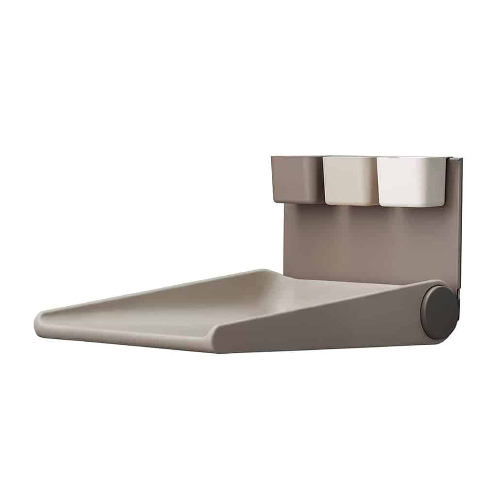 Leander Wallyâ  Væghængt Puslebord Cappuccino